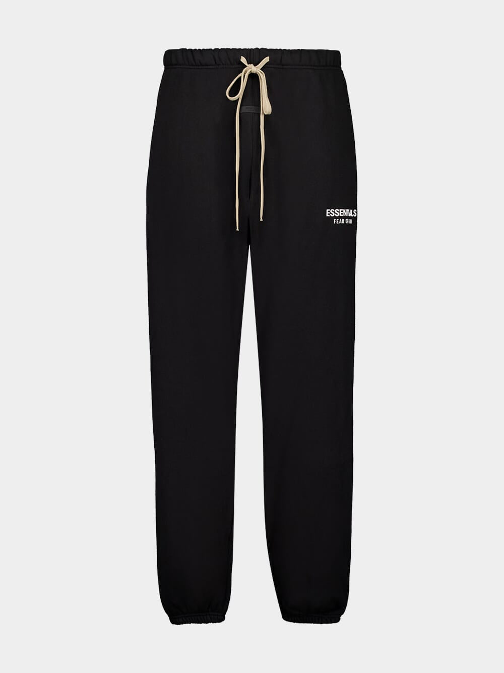 Black Essentials Fleece Sweatpants