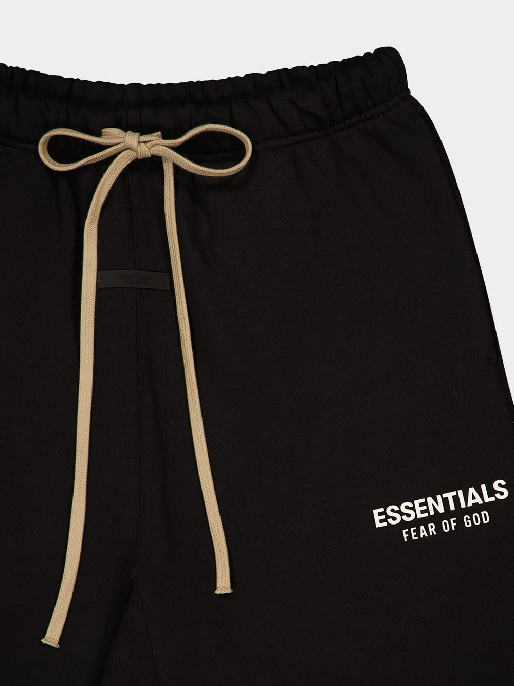 Black Essentials Fleece Sweatpants