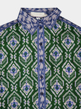 Zimmermann Green Wylie Silk Relaxed Fit Shirt