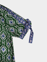 Zimmermann Green Wylie Silk Relaxed Fit Shirt