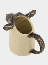 Quail Ceramics Black and White Suffolk Medium Ceramic Jug