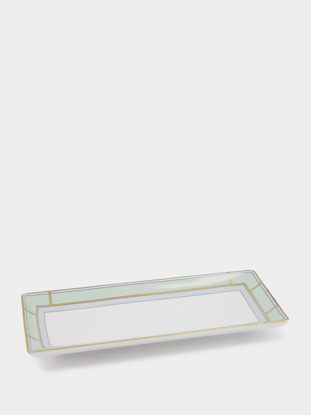 Verde Porcelain Diva Rectangular Tray