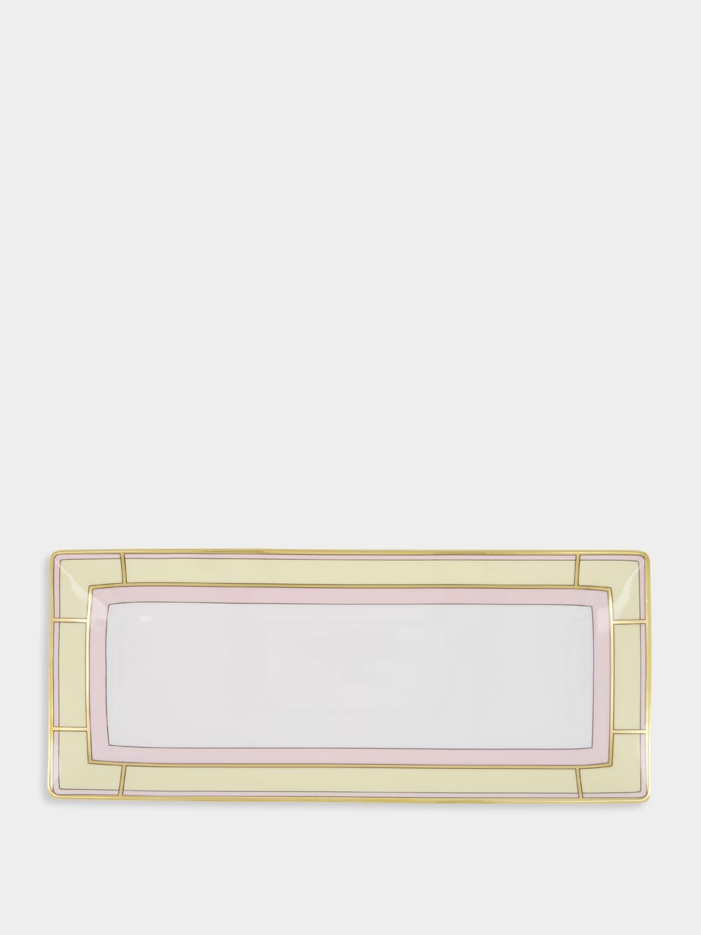 Giallo Porcelain Diva Rectangular Tray