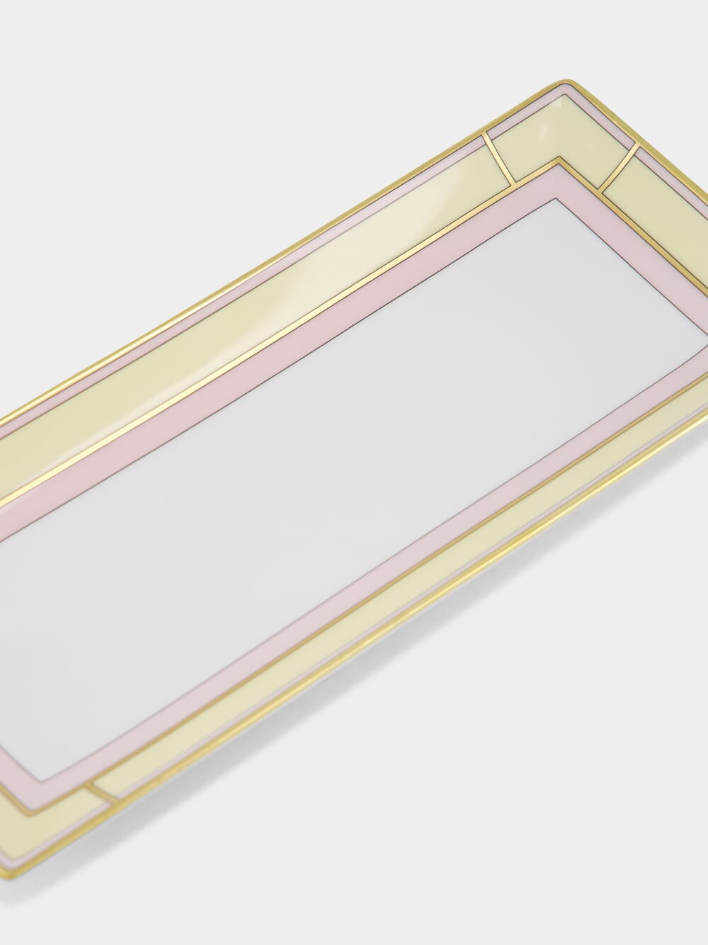 Giallo Porcelain Diva Rectangular Tray