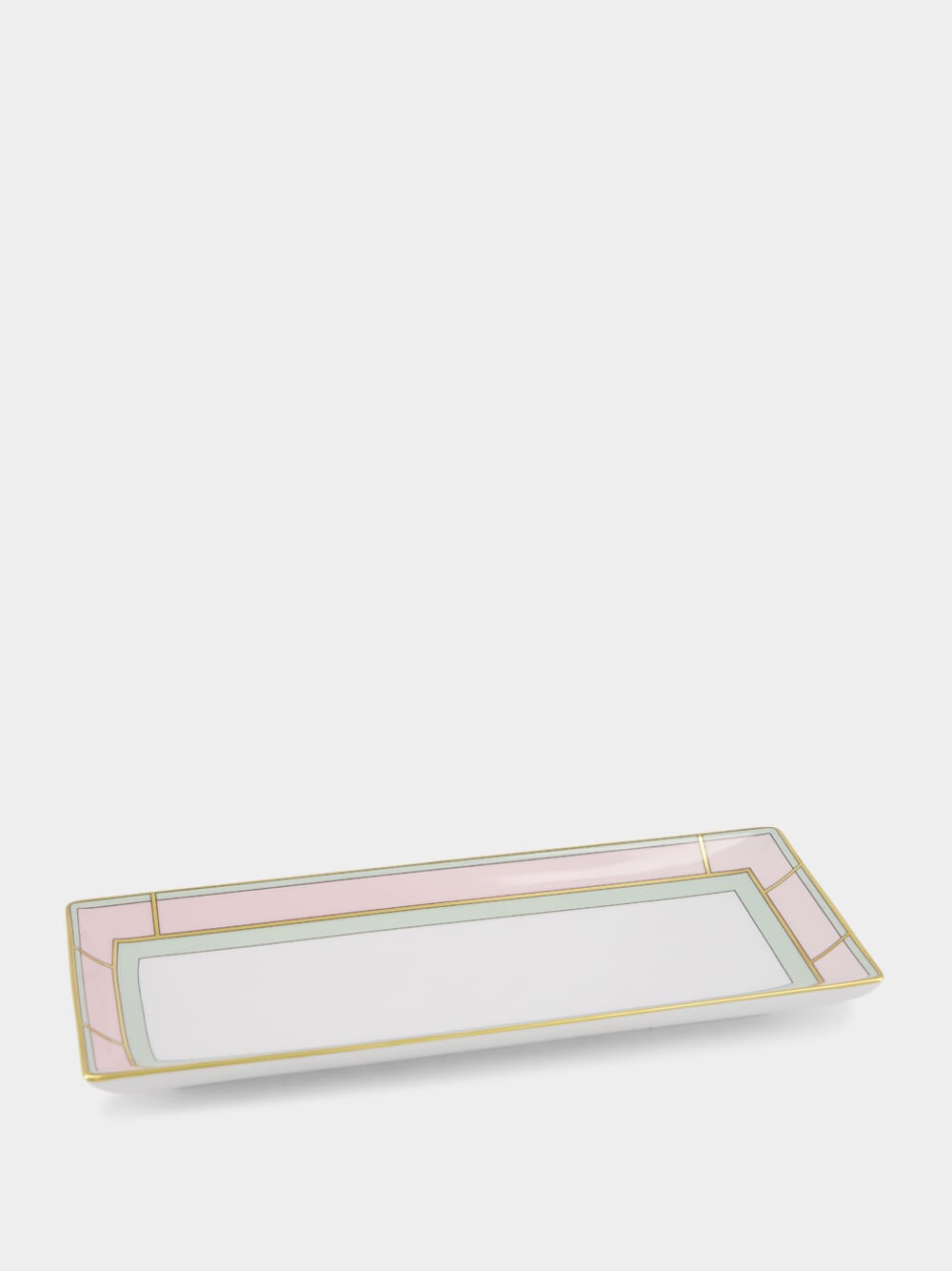 Rosa Porcelain Diva Rectangular Tray