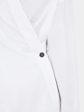 Ferragamo Asymmetric Cotton Poplin Shirt