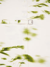 Ferragamo White Blossom Print Shirt Dress