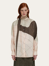 Powder Pink and Cement Silk Shirt | PDP - Fashion Clinic