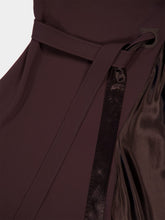 Ferragamo Asymmetric Cowl-Neck Midi Dress