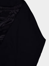 Ferragamo Black Belted Midi Cape Dress