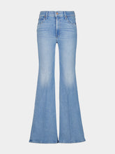 Mother Doozy Room Service Light Blue Flared Jeans