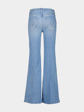Mother Doozy Room Service Light Blue Flared Jeans