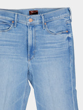 Mother Doozy Room Service Light Blue Flared Jeans