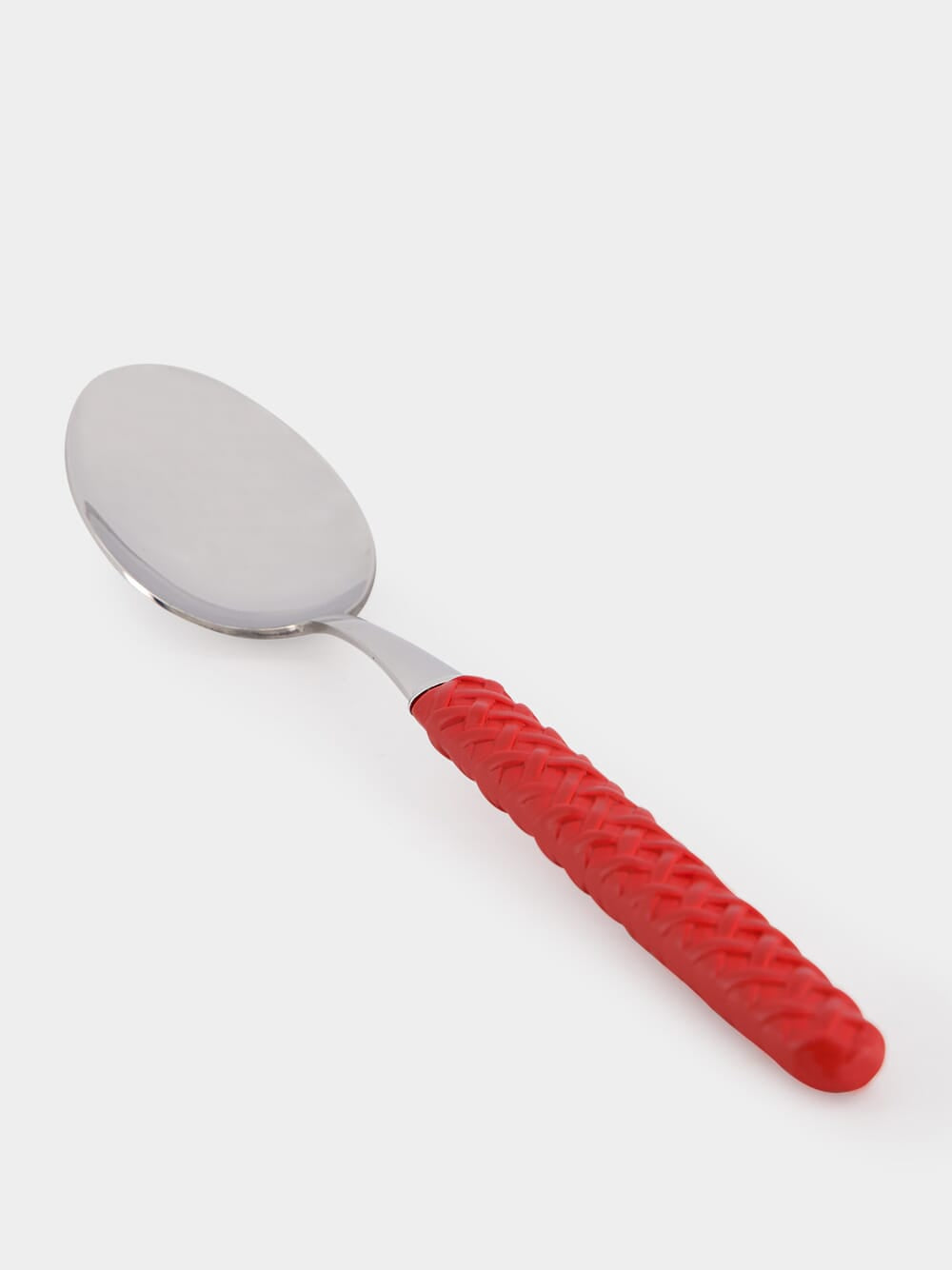 Red Intreccio Dinner Spoon