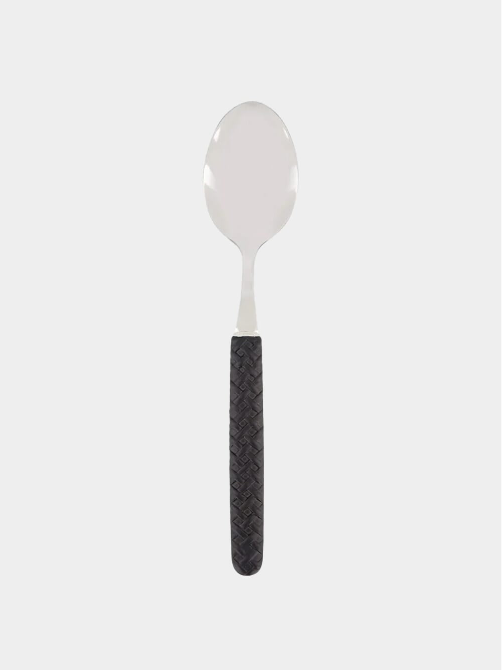 Black Intreccio Dinner Spoon