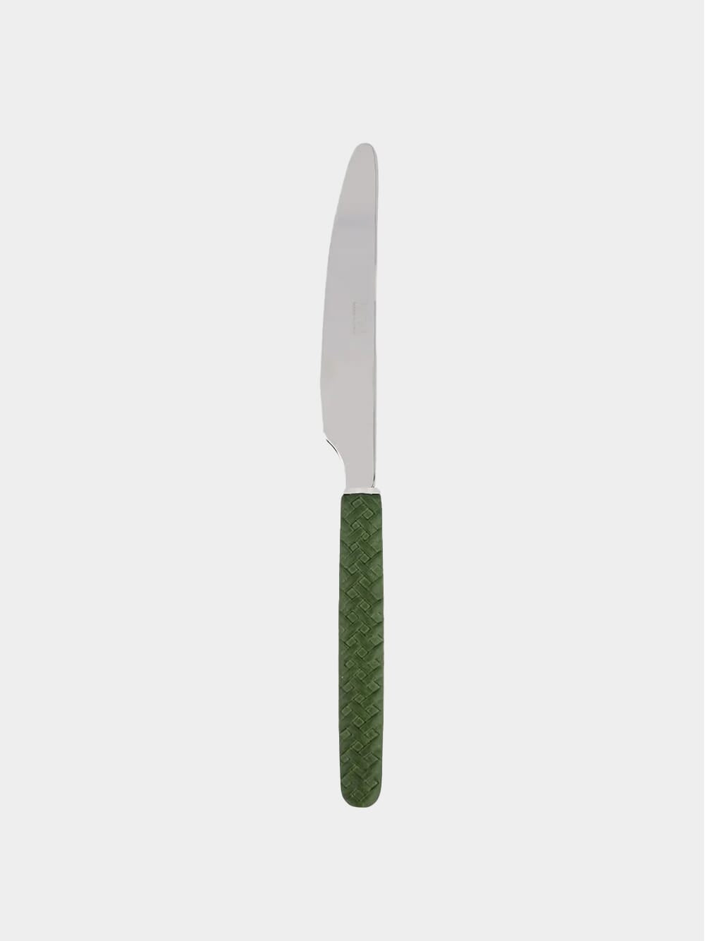 Green Intreccio Dinner Knife