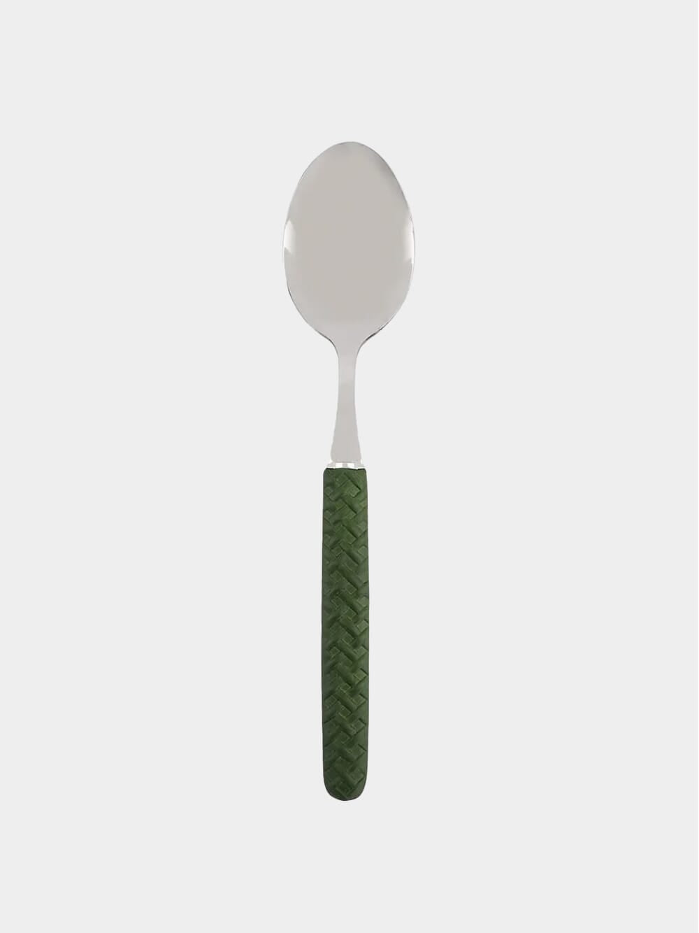 Green Intreccio Dinner Spoon