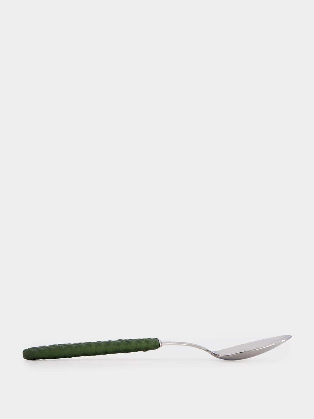 Green Intreccio Dinner Spoon