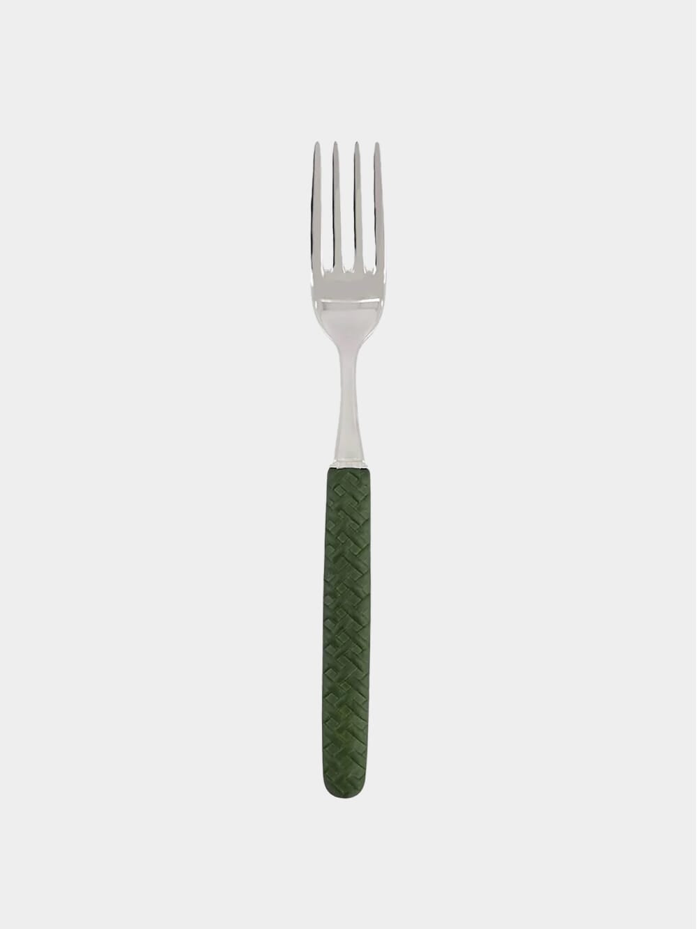 Green Intreccio Dinner Fork