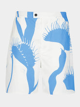 Ferragamo Venus Print Bermuda Shorts