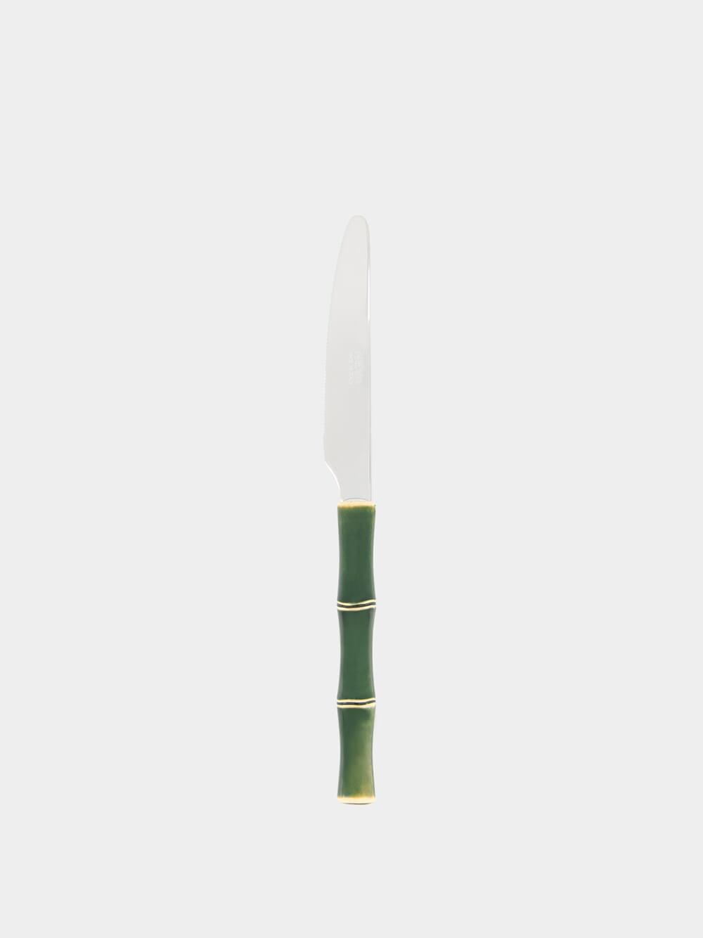 Green Bamboo Dessert Knife