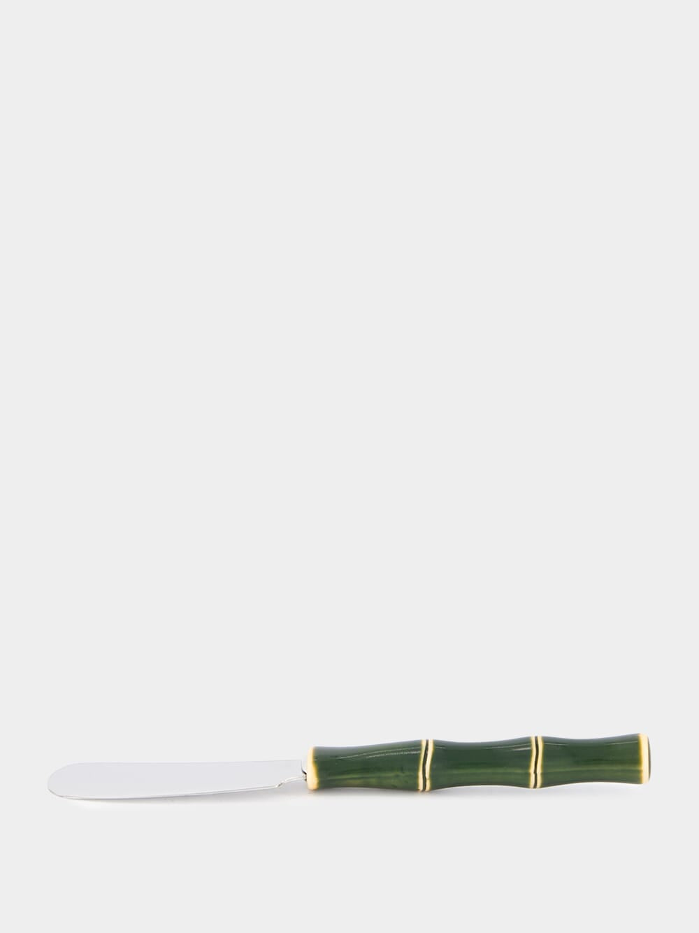 Green Bamboo Butter Knife