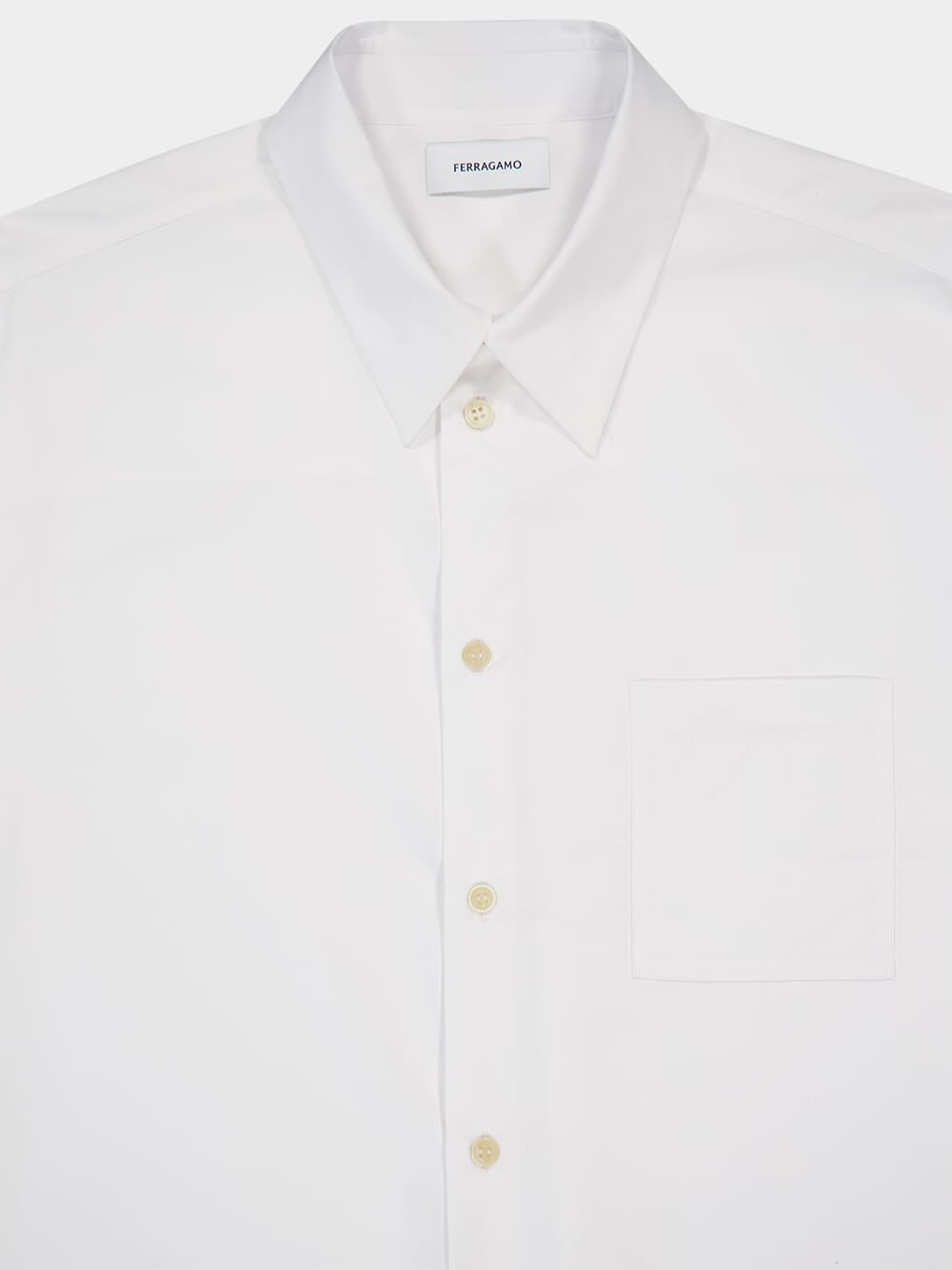 White Organic Cotton Shirt