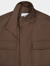 Ferragamo Sement Brown Saharan Jacket