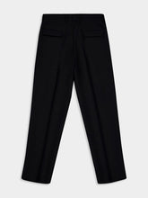 Ferragamo Black Tailored Trousers with Darts