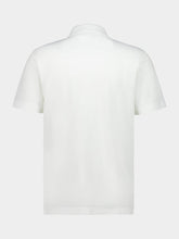 Ferragamo White Cotton Polo Shirt