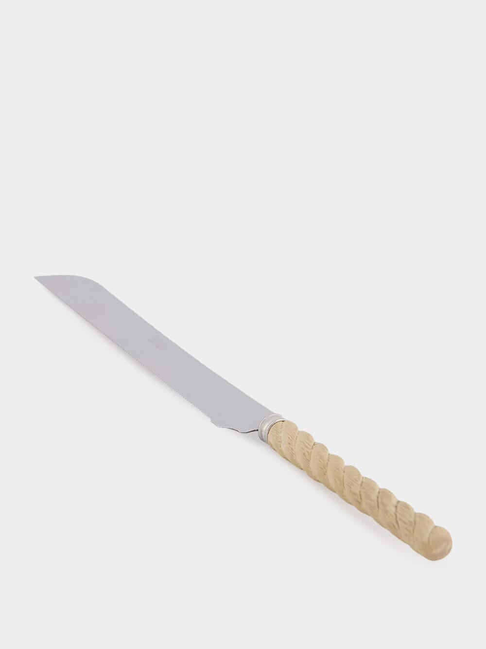 Beige Rope Bread/Cake Knife