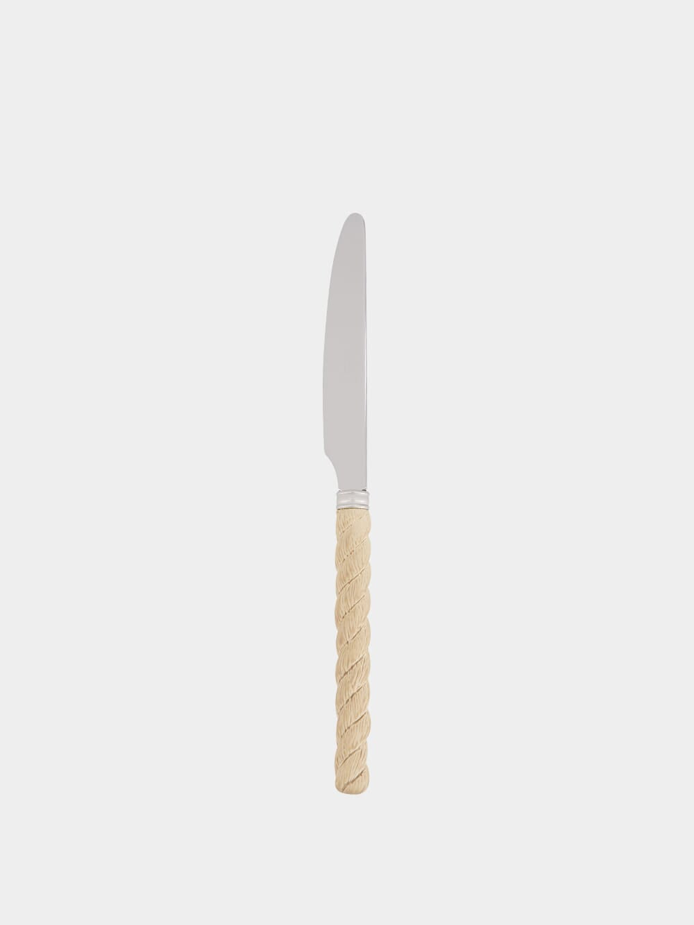 Beige Rope Dessert Knife