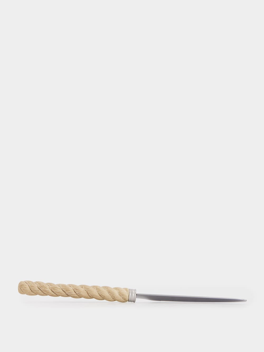 Beige Rope Dessert Knife