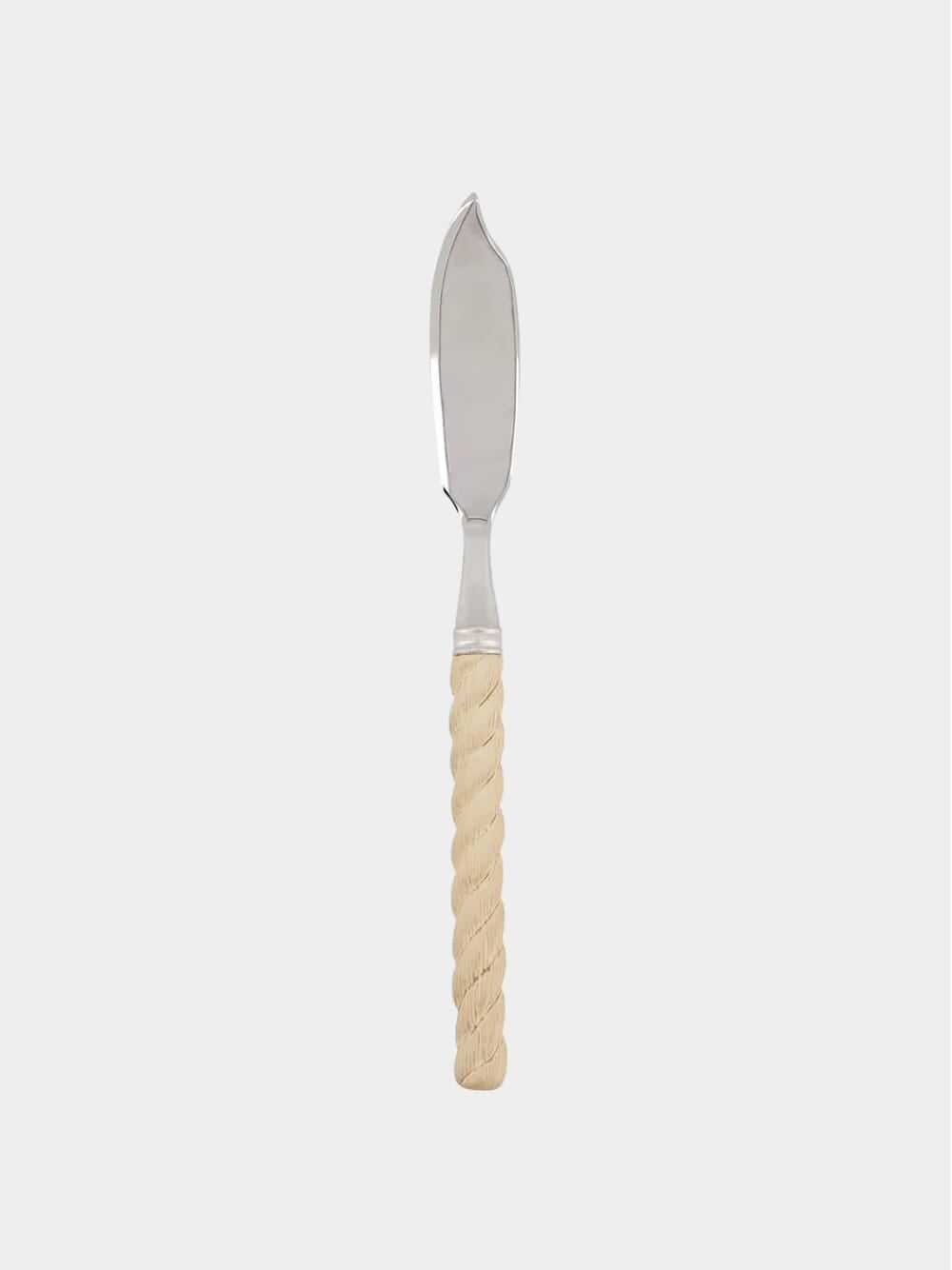 Beige Rope Fish Knife