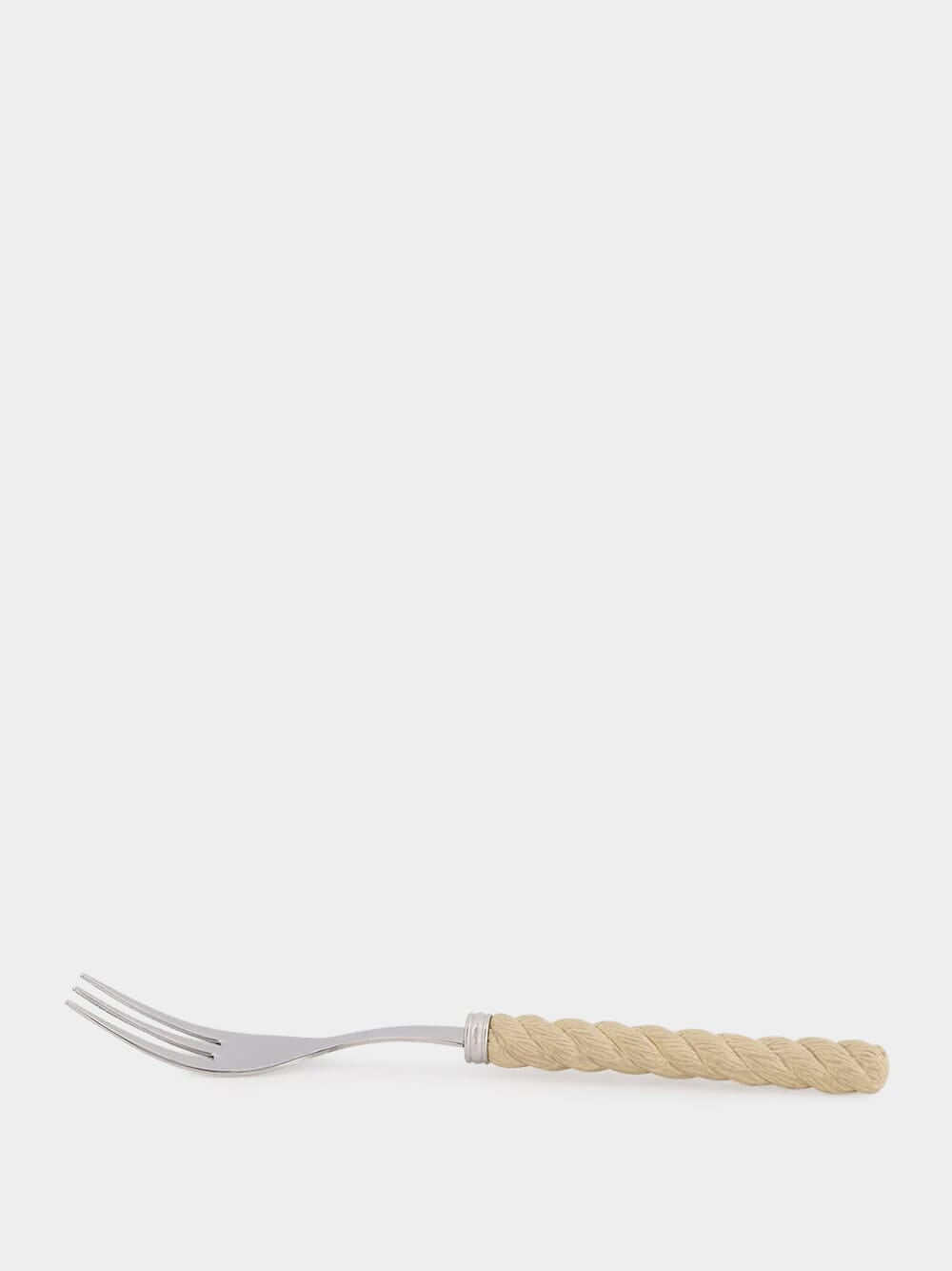 Beige Rope Fruit Fork