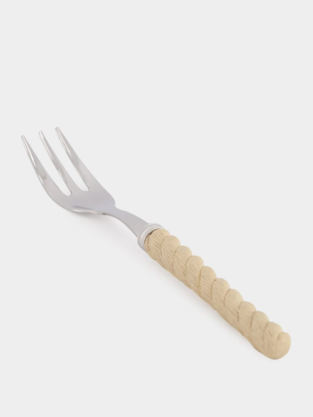 Beige Rope Fruit Fork