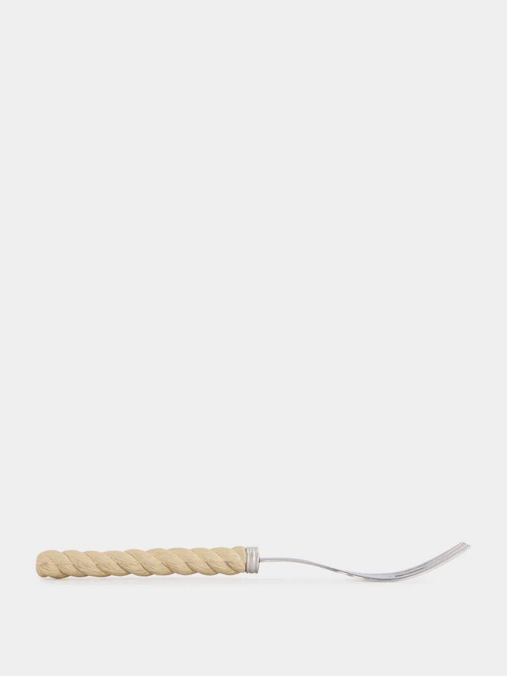 Beige Rope Fruit Fork