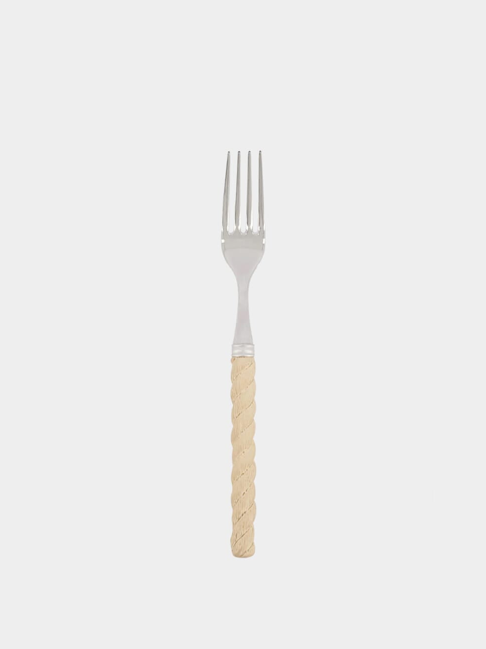 Beige Rope Dessert Fork