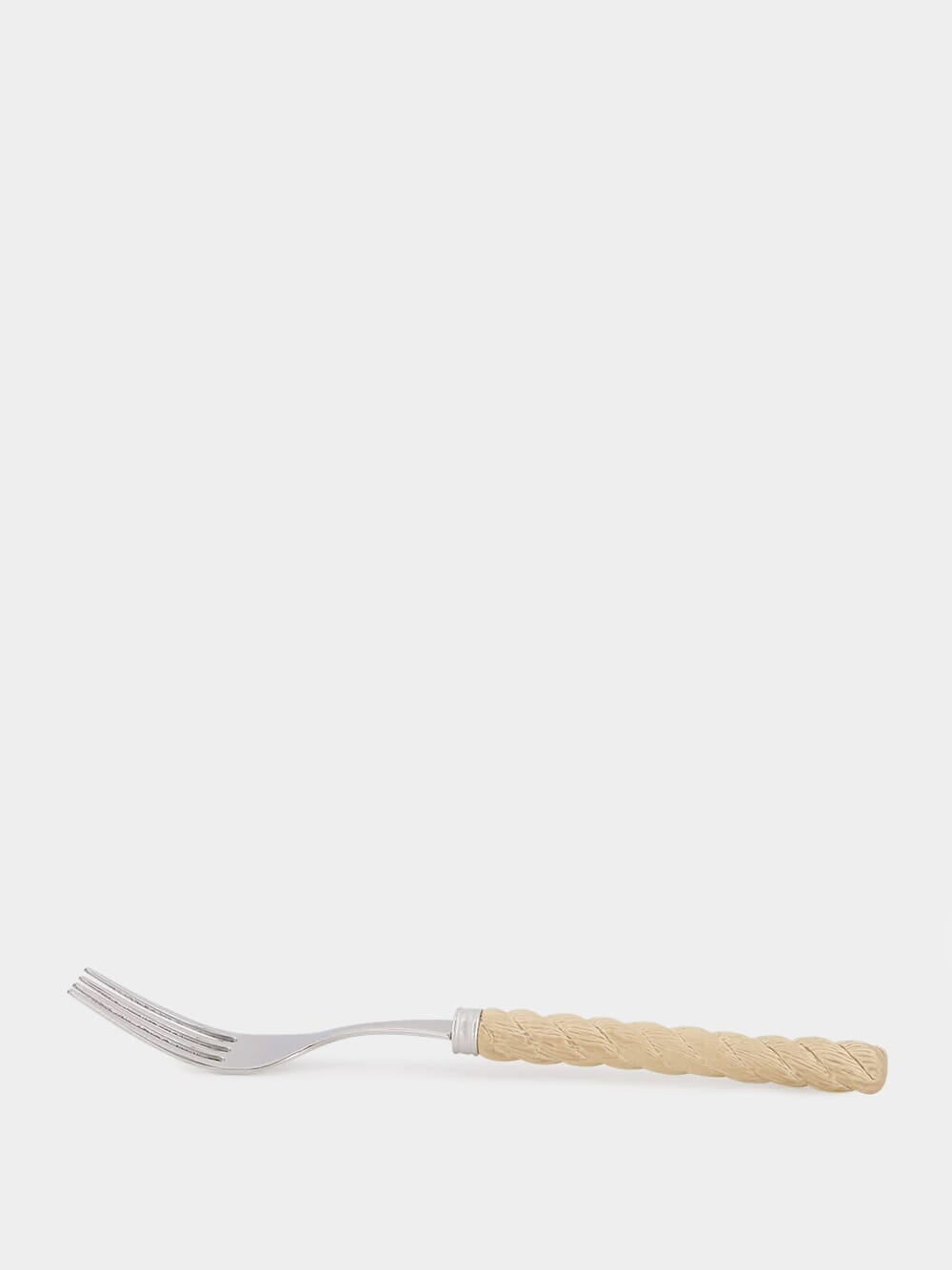 Beige Rope Dessert Fork