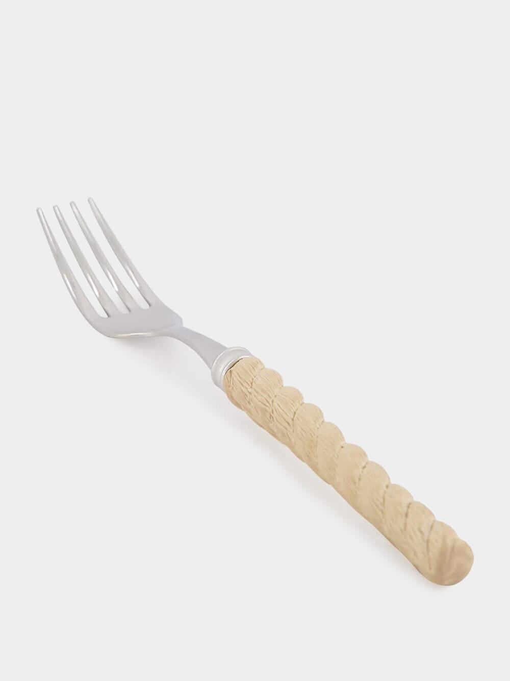 Beige Rope Dessert Fork