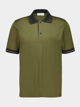 Ferragamo Green Cotton Polo Shirt