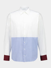 Ferragamo Colour Block Poplin Shirt