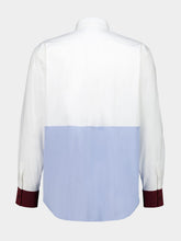 Ferragamo Colour Block Poplin Shirt