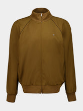 Ferragamo Brown Virgin Wool Track Jacket