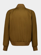 Ferragamo Brown Virgin Wool Track Jacket