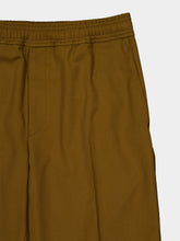 Ferragamo Brown Wool Blend Track Pants