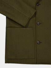 Ferragamo Olive Green Wool and Cashmere Blazer