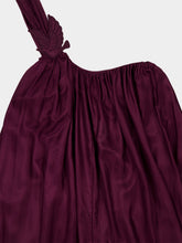 Zimmermann Purple Fairlight Appliqué Silk Maxi Dress