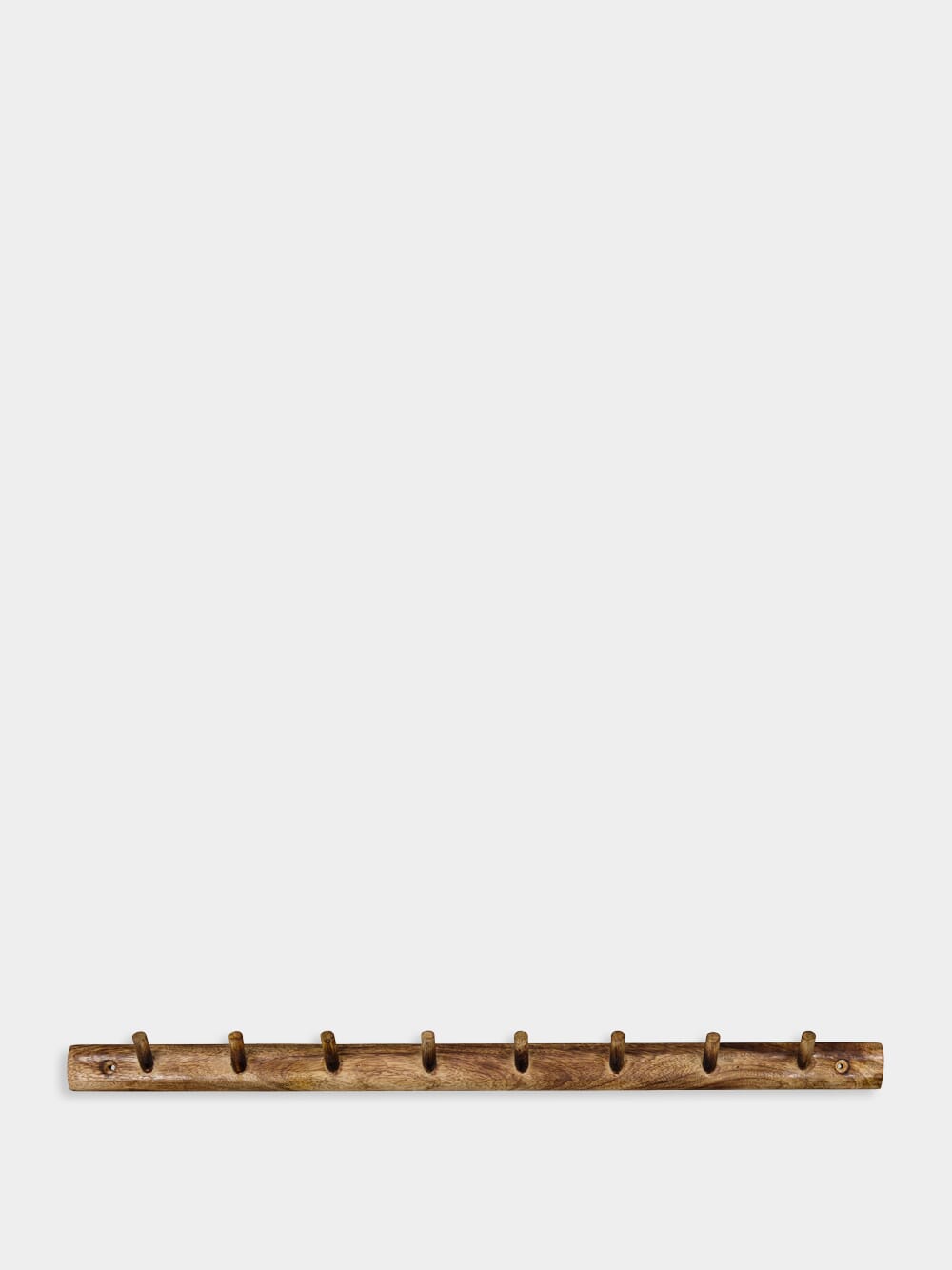 Wooden Coat Rack with 8 Hooks