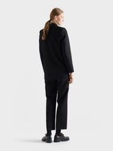 Prada Black Compact Wool Gabardine Trousers